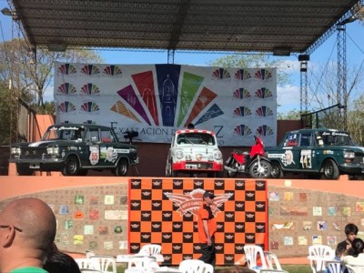 Un Fiat 600 y dos 1500 que corrieron el Gran Premio Histórico del ACA