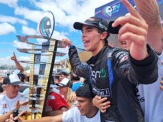 BAUTISTA DAMIANI APROVECHÓ SU OPORTUNIDAD Y GRITÓ CAMPEÓN EN LA CLASE 2 Damiani Campeon TN x
