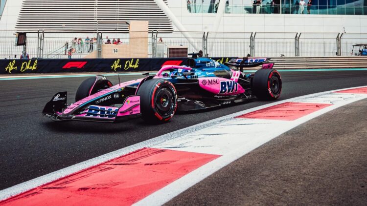 franco colapinto fp abu dhabi x