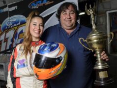 MAGDALENA COS ENTRE SUS DOS PASIONES: CORRER EN AUTOS Y ESTUDIAR INGENIERÍA MECÁNICA