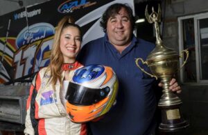 MAGDALENA COS ENTRE SUS DOS PASIONES: CORRER EN AUTOS Y ESTUDIAR INGENIERÍA MECÁNICA