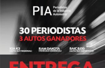 ENTREGAN LOS PREMIOS PIA A LOS MEJORES AUTOS DE 2025