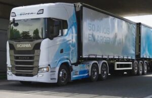 Scania tiene un camión serie limitada por sus 50 años en el país