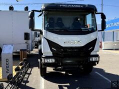 IVECO realizó el lanzamiento del Tector 8×4