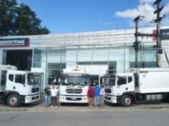 Tres camiones Dongfeng Captain D 1830 C entran en acción
