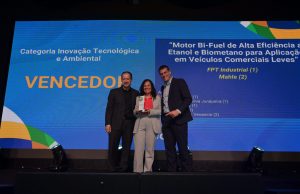 UN MOTOR FPT QUE FUNCIONA CON ETANOL Y BIOMETANO, PREMIADO