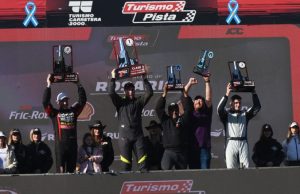 FESTEJÓ LUCIANO GONZALEZ, EL GANADOR QUE FALTABA EN EL TURISMO PISTA