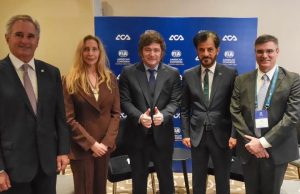 MILEI ANTE LA F-1. «QUEREMOS VER CORRER A COLAPINTO EN ARGENTINA»