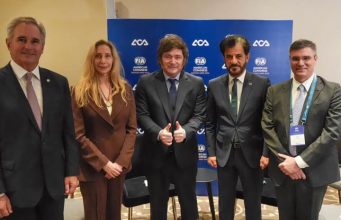 MILEI ANTE LA F-1. «QUEREMOS VER CORRER A COLAPINTO EN ARGENTINA»