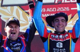EN TURISMO PISTA, NO SE DIO EL BIS GANADOR DE LOS CANAPINO, HUBO REVANCHA DE TODINO.