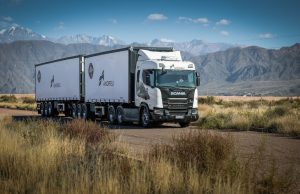TRANSPORTE ANDREU CON BITRENES IMPULSADOS POR CAMIONES SCANIA
