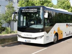 La Selección Alemana de Basquetbol se traslada en un IVECO BUS