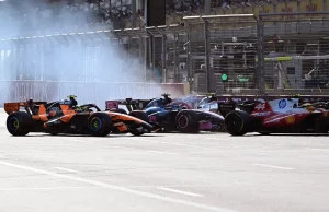 F-1 EN BAKÚ. EL PEOR ERROR DE COLAPINTO VINO JUSTO PARA PEGARLE DURO