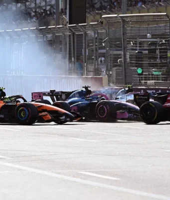 F-1 EN BAKÚ. EL PEOR ERROR DE COLAPINTO VINO JUSTO PARA PEGARLE DURO