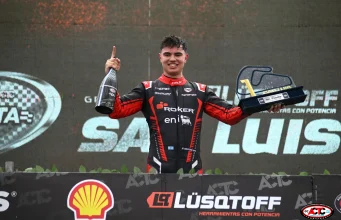 BENJAMÍN ANTÓN METIÓ PRIMERA EN LA COPA DE PLATA EN SAN LUIS